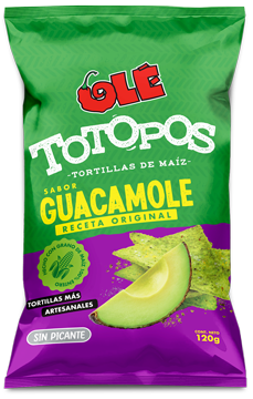 Totopos sabor Guacamole