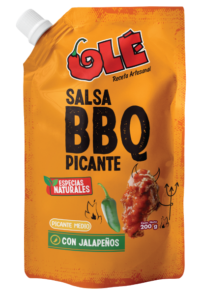 Salsa BBQ picante doypack