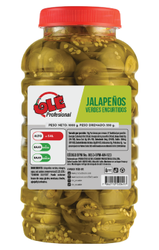 Jalapeños verdes encurtidos