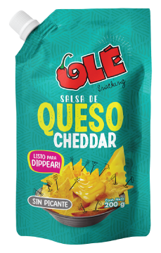 Salsa queso Cheddar