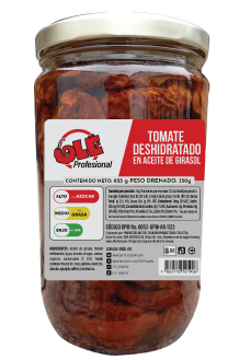 Tomate deshidratado