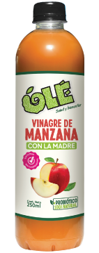 Vinage de manzana con la madre