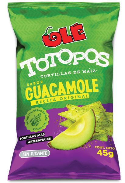 Totopos Guacamole vista PC
