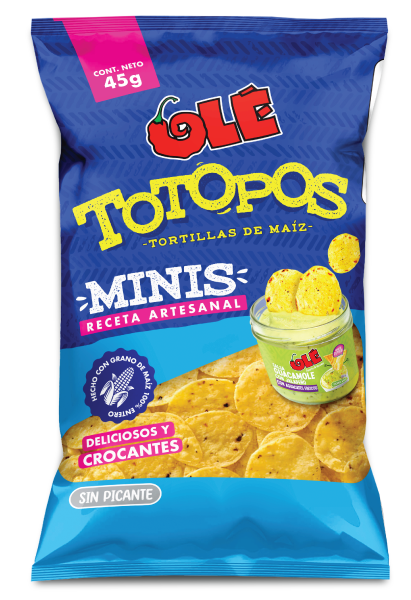 Totopos Natural Mini 45g